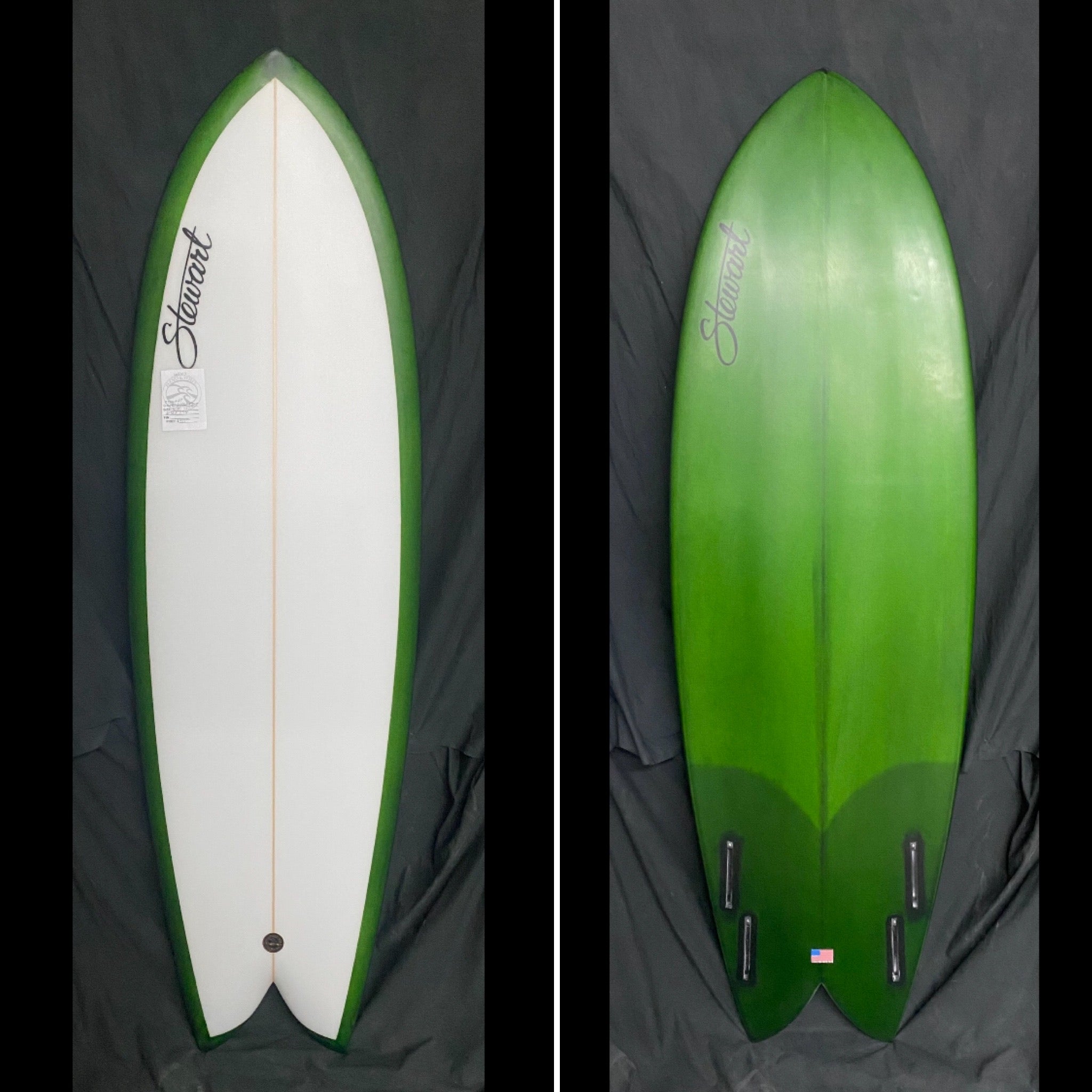 5'8 Retro Fish - Wind and Wave